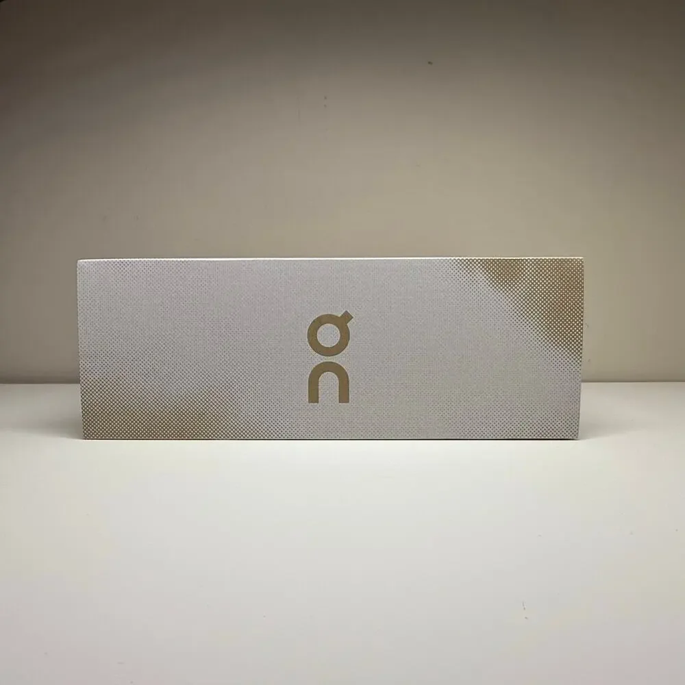 Empty On Run Shoe Box | Tan | 13.5 x 9.5 x 5 in.